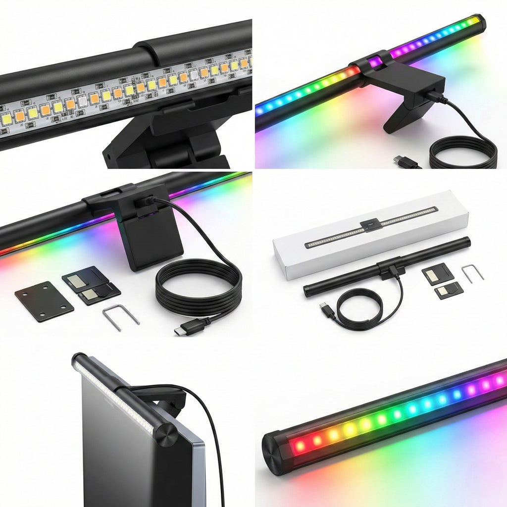 SpawnSpot™ Pro RGB Monitor Light Bar